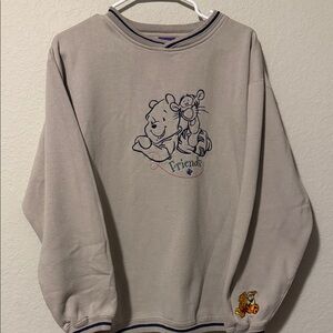 Gray Winnie the Pooh Sweatshirt